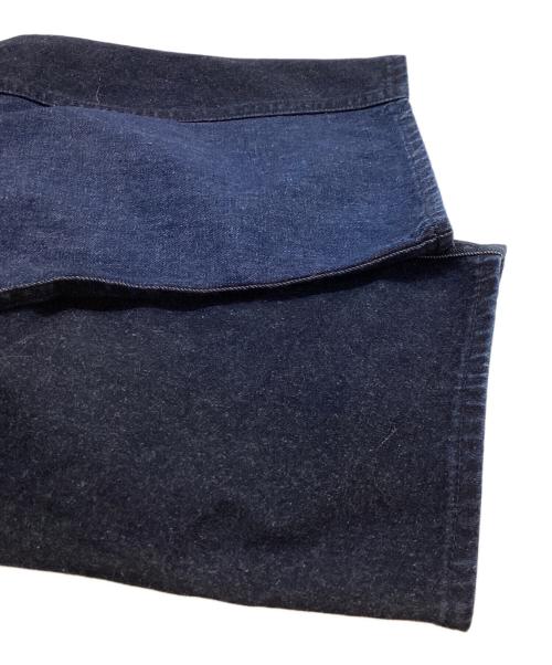 COMME des GARCONS HOMME（コムデギャルソン オム）COMME des GARCONS HOMME (コムデギャルソン オム) パッチワークタックデニムパンツ / HH-P012 / AD2021 インディゴ サイズ:Mの古着・服飾アイテム