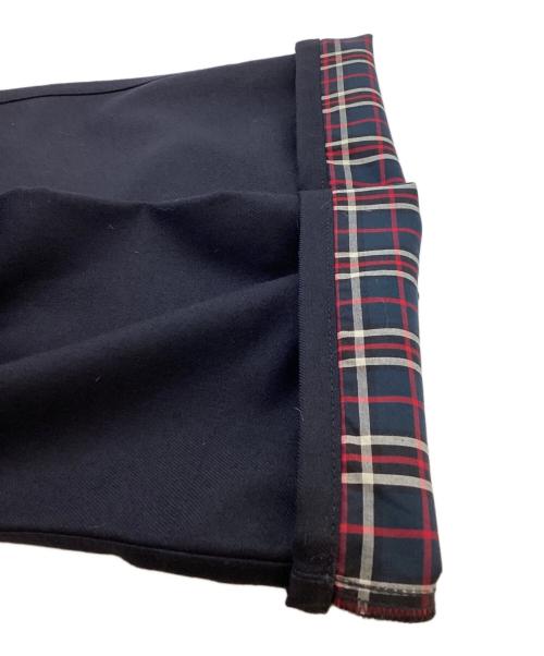 JUNYA WATANABE COMME des GARCONS MAN（ジュンヤ ワタナベ コム デ ギャルソン マン）JUNYA WATANABE COMME des GARCONS MAN (ジュンヤ ワタナベ コム デ ギャルソン マン) デニム地ポケットウールパンツ / WN-P014 / AD2014 ネイビー サイズ:Lの古着・服飾アイテム