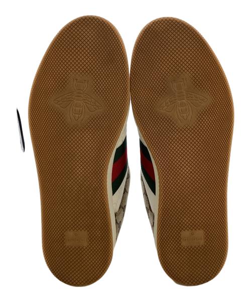 GUCCI（グッチ）GUCCI  (グッチ) GGキャンバス スクリーナースニーカー / 812638 ベージュ サイズ:8の古着・服飾アイテム