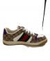 中古・古着 GUCCI  (グッチ) GGキャンバス スクリーナースニーカー / 812638 ベージュ サイズ:8：40000円