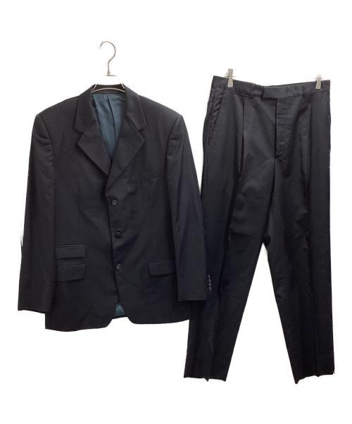 GUCCI（グッチ）GUCCI (グッチ) 3Bスーツ　/　28E7FL ネイビー サイズ:52の古着・服飾アイテム