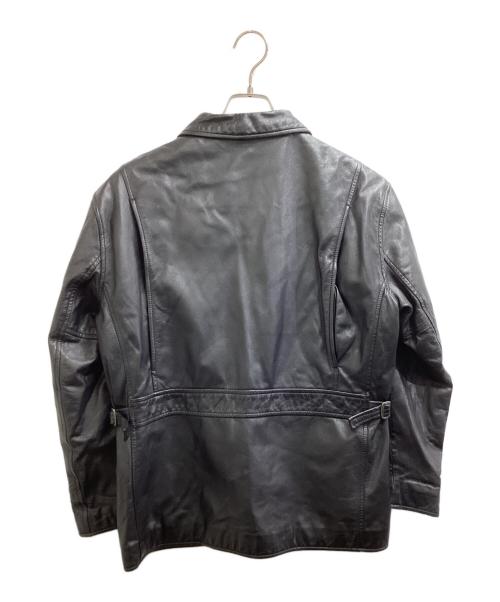 LAUREN RALPH LAUREN（ローレン ラルフ ローレン）LAUREN RALPH LAUREN (ローレン ラルフ ローレン) レザーカーコート ブラック サイズ:Sの古着・服飾アイテム