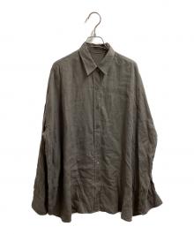 DEUXIEME CLASSE（ドゥーズィエム クラス）の古着「WIDE LINEN シャツ / 19050500706110」｜オリーブ