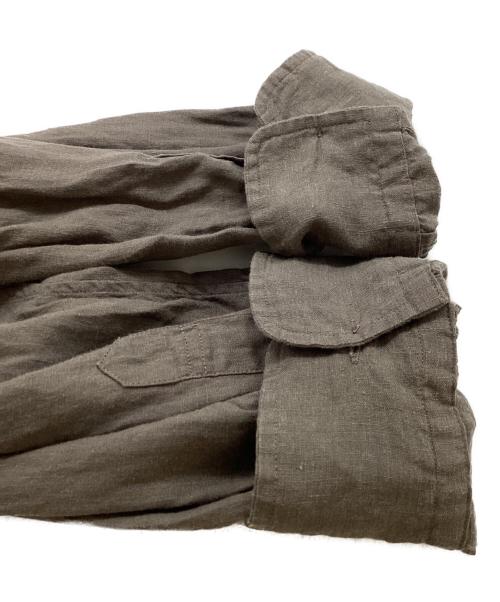 DEUXIEME CLASSE（ドゥーズィエム クラス）Deuxieme Classe (ドゥーズィエム クラス) WIDE LINEN シャツ / 19050500706110 オリーブ サイズ:不明の古着・服飾アイテム