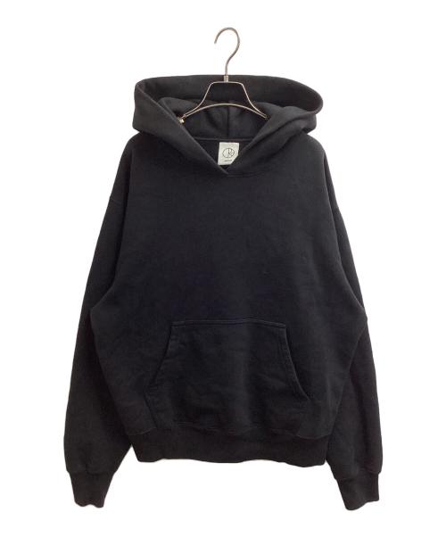 POLARSKATECO（ポーラー スケートコー）POLARSKATECO (ポーラー スケートコー) Patch Pullover Hooded Sweatshirt　/　PSC-W21-PATCHHOOD-BLK ブラック サイズ:Mの古着・服飾アイテム