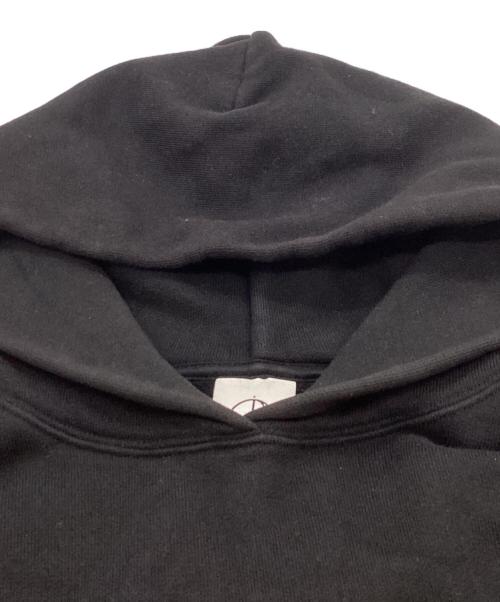 POLARSKATECO（ポーラー スケートコー）POLARSKATECO (ポーラー スケートコー) Patch Pullover Hooded Sweatshirt　/　PSC-W21-PATCHHOOD-BLK ブラック サイズ:Mの古着・服飾アイテム