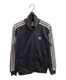adidas（アディダス）の古着「BECKENBAUER TRACK TOP / サイドライン ロゴ刺繍トラックジャケット / H09112」｜ブラック