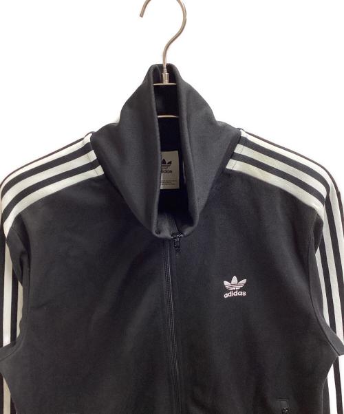 adidas（アディダス）adidas (アディダス) BECKENBAUER TRACK TOP / サイドライン ロゴ刺繍トラックジャケット / H09112 ブラック サイズ:2XLの古着・服飾アイテム