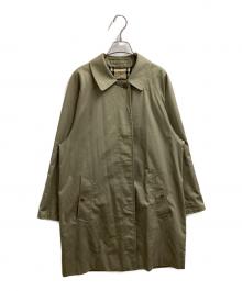 Burberry's（バーバリーズ）の古着「裏ノバチェックステンカラーコート　/　イングランド製」｜ベージュ