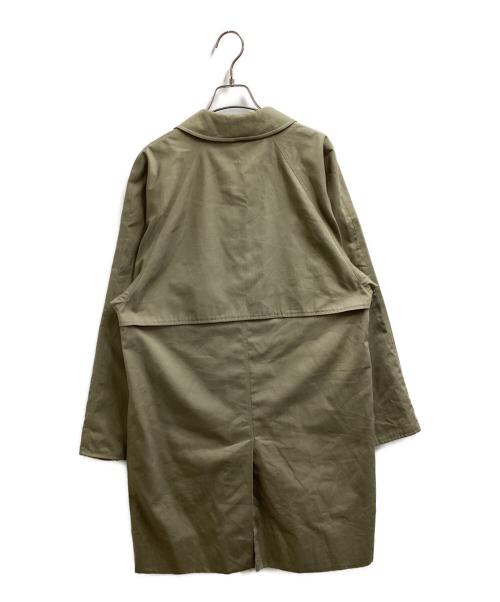 Burberry's（バーバリーズ）Burberry's (バーバリーズ) 裏ノバチェックステンカラーコート　/　イングランド製 ベージュ サイズ:不明の古着・服飾アイテム