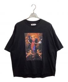 TIGHTBOOTH PRODUCTION（タイトブースプロダクション）の古着「POLICE CHECKUP S/S T-SHIRT / 半袖プリント Tシャツ」｜ブラック