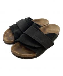 BIRKENSTOCK（ビルケンシュトック）の古着「Velcro strap sandals / KYOTO 」｜ブラック