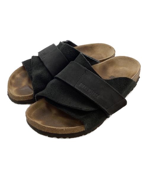 BIRKENSTOCK（ビルケンシュトック）BIRKENSTOCK (ビルケンシュトック) Velcro strap sandals / KYOTO  ブラック サイズ:25の古着・服飾アイテム