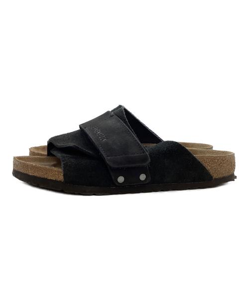BIRKENSTOCK（ビルケンシュトック）BIRKENSTOCK (ビルケンシュトック) Velcro strap sandals / KYOTO  ブラック サイズ:25の古着・服飾アイテム