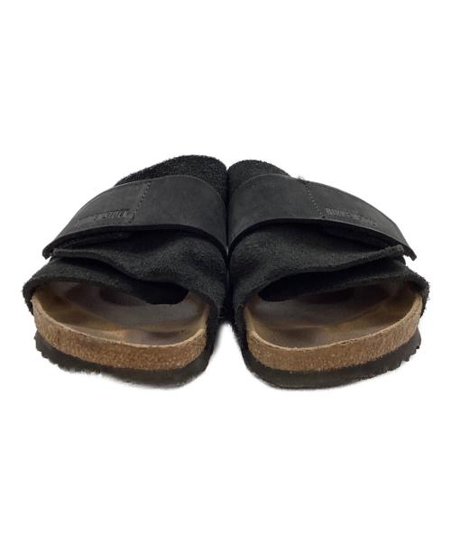 BIRKENSTOCK（ビルケンシュトック）BIRKENSTOCK (ビルケンシュトック) Velcro strap sandals / KYOTO  ブラック サイズ:25の古着・服飾アイテム
