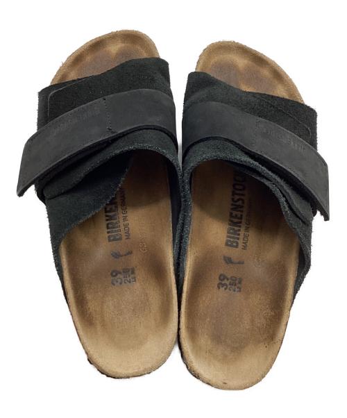 BIRKENSTOCK（ビルケンシュトック）BIRKENSTOCK (ビルケンシュトック) Velcro strap sandals / KYOTO  ブラック サイズ:25の古着・服飾アイテム