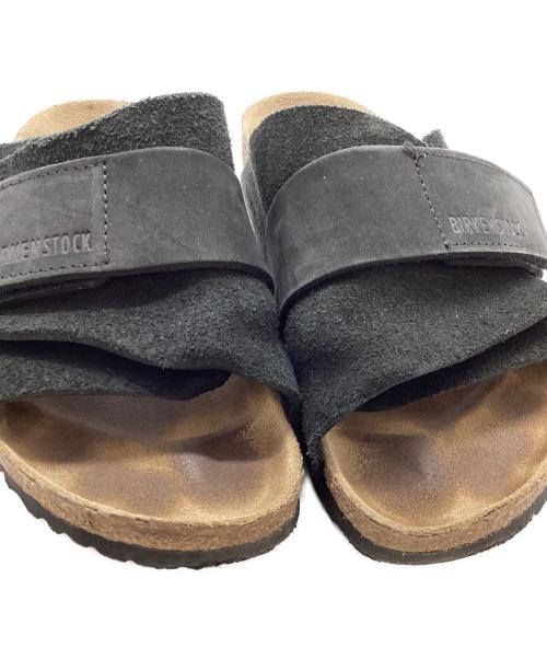 BIRKENSTOCK（ビルケンシュトック）BIRKENSTOCK (ビルケンシュトック) Velcro strap sandals / KYOTO  ブラック サイズ:25の古着・服飾アイテム