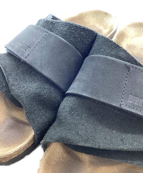 BIRKENSTOCK（ビルケンシュトック）BIRKENSTOCK (ビルケンシュトック) Velcro strap sandals / KYOTO  ブラック サイズ:25の古着・服飾アイテム