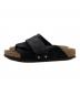 BIRKENSTOCK (ビルケンシュトック) Velcro strap sandals / KYOTO  ブラック サイズ:25：8000円