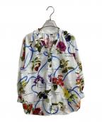 Diagramダイアグラム）の古着「Botanical Blouse / ボタニカルブラウス / 0323141131」｜ホワイト