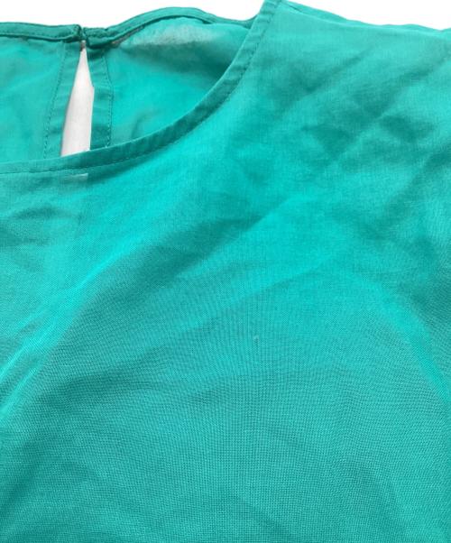 ANAYI（アナイ）ANAYI (アナイ) チンツオーガンジーワンピース / 10241714230 グリーン サイズ:36の古着・服飾アイテム