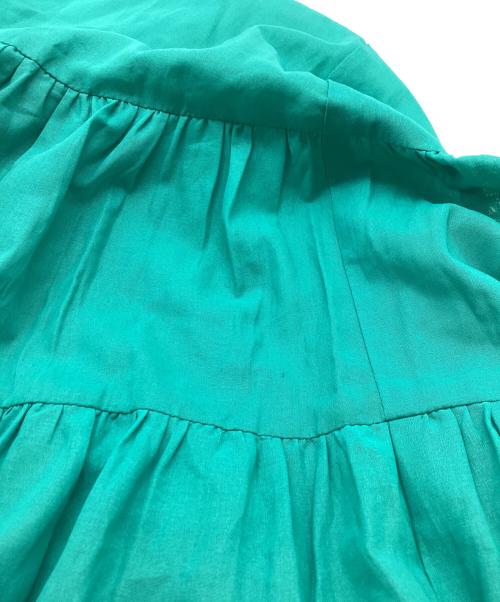 ANAYI（アナイ）ANAYI (アナイ) チンツオーガンジーワンピース / 10241714230 グリーン サイズ:36の古着・服飾アイテム