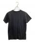 courreges (クレージュ) ロゴTシャツ ブラック サイズ:38：5000円