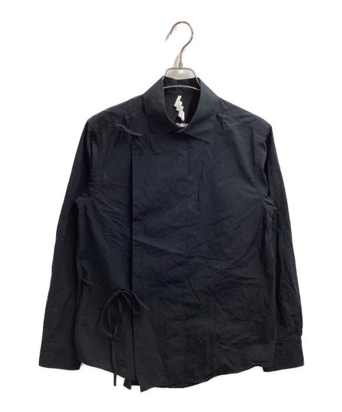 SOSHIOTSUKI（ソウシ オオツキ）SOSHIOTSUKI (ソウシ オオツキ) HANGING EVENING SHIRTS / SAW20SH01 ブラック サイズ:44の古着・服飾アイテム