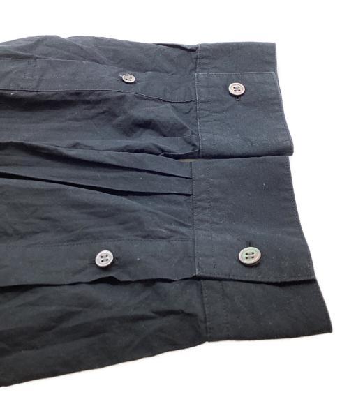 SOSHIOTSUKI（ソウシ オオツキ）SOSHIOTSUKI (ソウシ オオツキ) HANGING EVENING SHIRTS / SAW20SH01 ブラック サイズ:44の古着・服飾アイテム