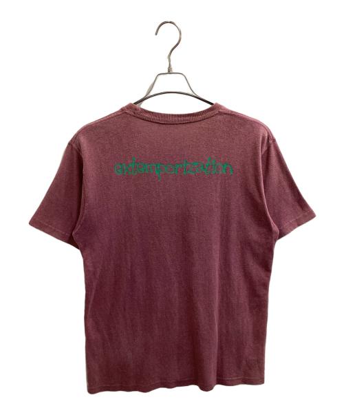 THC（ティーエイチシー）THC (ティーエイチシー) ヘンプ混Ｔシャツ パープル サイズ:Mの古着・服飾アイテム