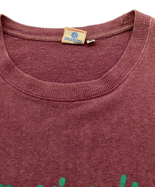 THC（ティーエイチシー）THC (ティーエイチシー) ヘンプ混Ｔシャツ パープル サイズ:Mの古着・服飾アイテム