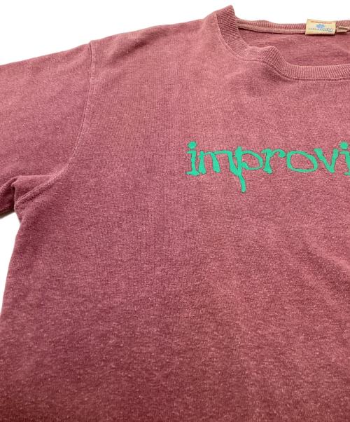 THC（ティーエイチシー）THC (ティーエイチシー) ヘンプ混Ｔシャツ パープル サイズ:Mの古着・服飾アイテム