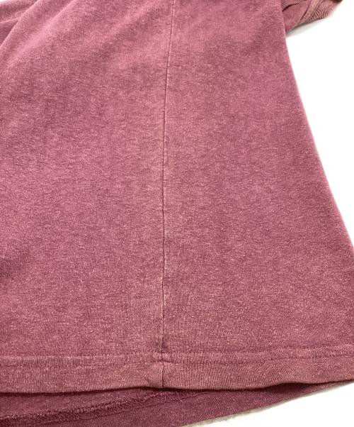 THC（ティーエイチシー）THC (ティーエイチシー) ヘンプ混Ｔシャツ パープル サイズ:Mの古着・服飾アイテム