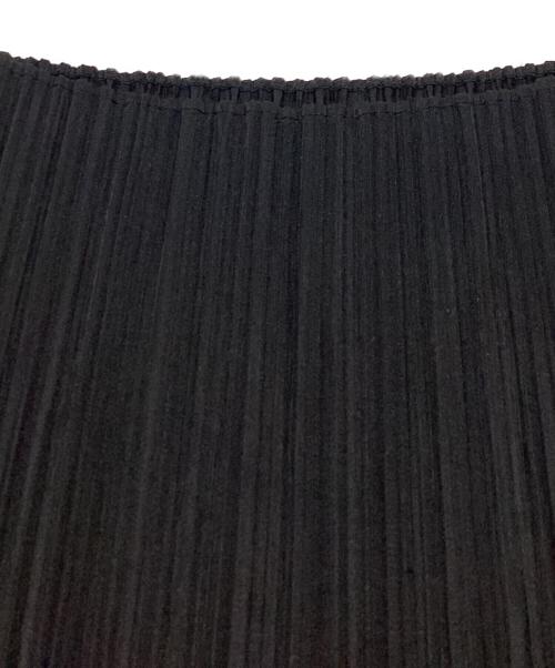 PLEATS PLEASE（プリーツプリーズ）PLEATS PLEASE (プリーツプリーズ) BASICS ハイネックプリーツカットソー / PP05JK104 ブラック サイズ:3の古着・服飾アイテム
