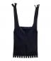 me ISSEY MIYAKE (ミーイッセイ ミヤケ) FRINGE FINE KNIT PLEATS BAG / フリンジファインニットプリーツバッグ / MI52AG331 ブラック：5000円