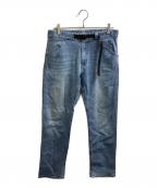 GRAMICCI×Mt Design 3776グラミチ×マウントデザイン3776）の古着「ストレッチ デニム ナロー パンツ / GMP-18S136」｜インディゴ
