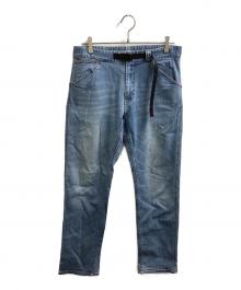 GRAMICCI×Mt Design 3776（グラミチ×マウントデザイン3776）の古着「ストレッチ デニム ナロー パンツ / GMP-18S136」｜インディゴ