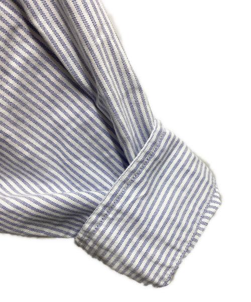 BROOKS BROTHERS（ブルックスブラザーズ）BROOKS BROTHERS (ブルックスブラザーズ) ストライプシャツ スカイブルー サイズ:Mの古着・服飾アイテム