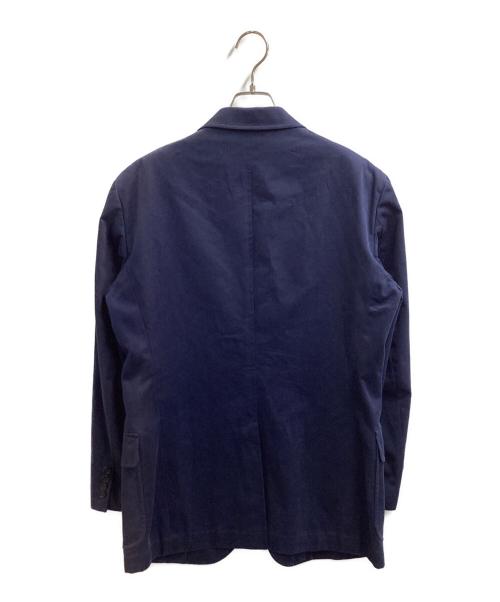 POLO RALPH LAUREN（ポロ・ラルフローレン）POLO RALPH LAUREN (ポロ・ラルフローレン) 3B SINGLE TAILORED JACKET / MADE IN JAPAN / アクティ21 ネイビー サイズ:LLの古着・服飾アイテム