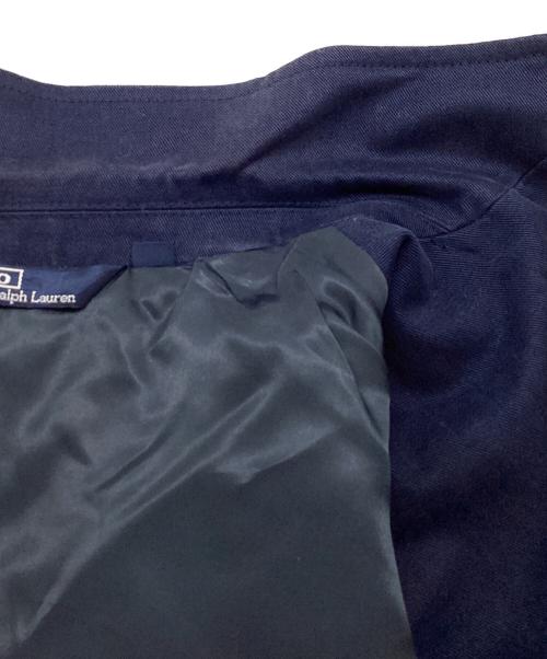 POLO RALPH LAUREN（ポロ・ラルフローレン）POLO RALPH LAUREN (ポロ・ラルフローレン) 3B SINGLE TAILORED JACKET / MADE IN JAPAN / アクティ21 ネイビー サイズ:LLの古着・服飾アイテム