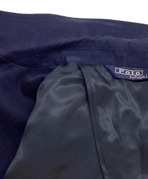 POLO RALPH LAUREN（ポロ・ラルフローレン）POLO RALPH LAUREN (ポロ・ラルフローレン) 3B SINGLE TAILORED JACKET / MADE IN JAPAN / アクティ21 ネイビー サイズ:LLの古着・服飾アイテム
