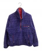 Patagoniaパタゴニア）の古着「リバーシブルグリセードジャケット/サラサ柄 96年/USA製」｜レッド×パープル