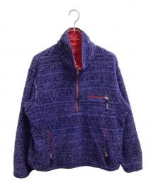 Patagonia（パタゴニア）の古着「リバーシブルグリセードジャケット/サラサ柄 96年/USA製」｜レッド×パープル