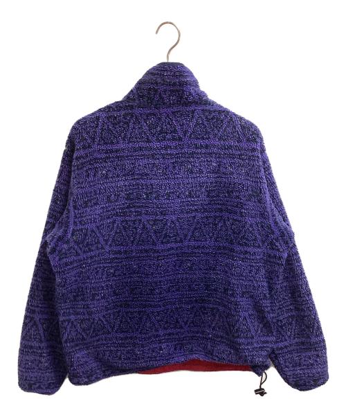 Patagonia（パタゴニア）Patagonia (パタゴニア) リバーシブルグリセードジャケット/サラサ柄 96年/USA製 レッド×パープル サイズ:Lの古着・服飾アイテム