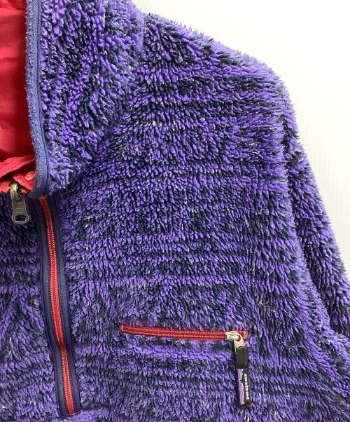 Patagonia（パタゴニア）Patagonia (パタゴニア) リバーシブルグリセードジャケット/サラサ柄 96年/USA製 レッド×パープル サイズ:Lの古着・服飾アイテム