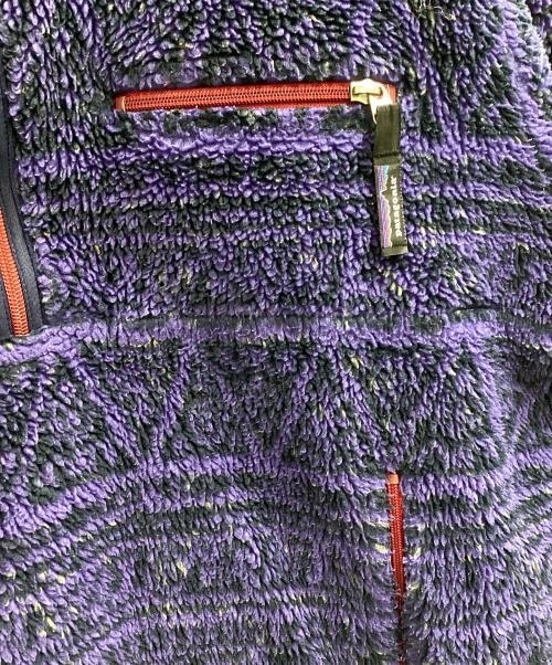 Patagonia（パタゴニア）Patagonia (パタゴニア) リバーシブルグリセードジャケット/サラサ柄 96年/USA製 レッド×パープル サイズ:Lの古着・服飾アイテム