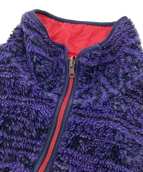 Patagonia（パタゴニア）Patagonia (パタゴニア) リバーシブルグリセードジャケット/サラサ柄 96年/USA製 レッド×パープル サイズ:Lの古着・服飾アイテム