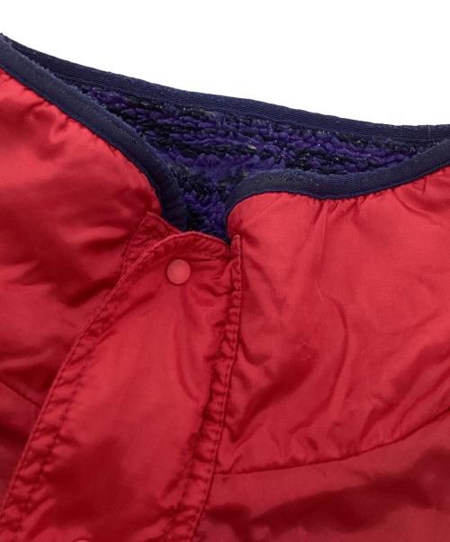 Patagonia（パタゴニア）Patagonia (パタゴニア) リバーシブルグリセードジャケット/サラサ柄 96年/USA製 レッド×パープル サイズ:Lの古着・服飾アイテム