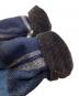 中古・古着 WOOLRICH (ウールリッチ) チェック柄ハーフジップウールシャツ ブルー サイズ:M：8000円
