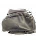 中古・古着 COACH (コーチ) パーフォレイテッド バックパック リュック / F57477 グレー：8000円